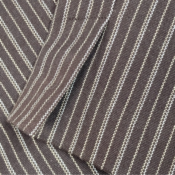 Croft & Barrow Womens Neutral Stripe Elastic Waistband Pants Size 10 Brown NWT - Picture 5 of 12